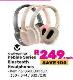 Game Volkano Pebble Series Bluetooth Headphones offer