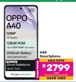 Game OPPO A40 Smartphone offer