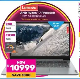 Game Lenovo AMD Ryzen 7 Processor offer