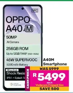 Game OPPO A40M Smartphone offer
