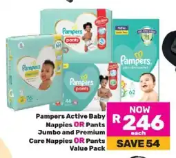 Game Pampers Active Baby Nappies OR Pants offer