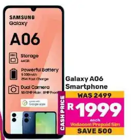 Game Samsung Galaxy A06 offer
