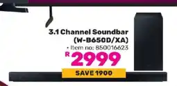 Game 3.1 Channel Soundbar (W-B650D/XA) offer