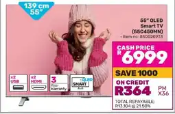Game 55 QLED Smart TV (55C450MN) offer