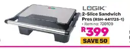 Game LÖGIK 2-Slice Sandwich Press offer