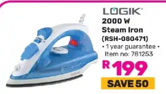 Game LOGIK 2000 W Steam Iron offer