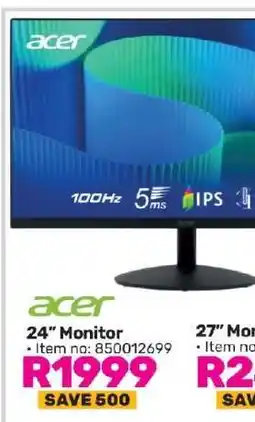 Game Acer 24 Monitor offer