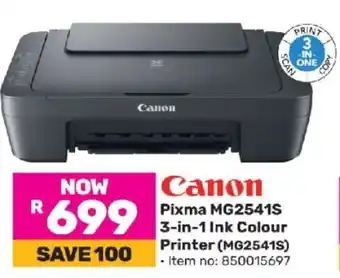 Game Canon Pixma MG2541S offer
