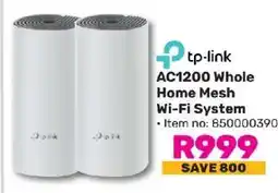 Game Tp-Link AC1200 Whole-home Mesh Wi-Fi System offer