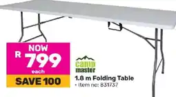 Game 1.8 m Folding Table offer