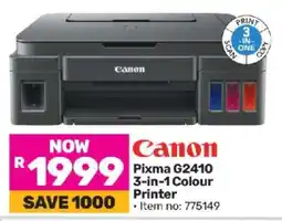 Game Canon Pixma G2410 3 In 1 Colour Printer offer