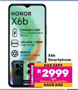 Game HONOR X6b Smartphone offer