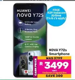 Game Nova Y72s Smartphone offer