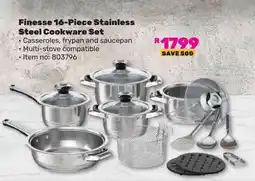 Game Finesse Stainless Steel Cookware Set offer