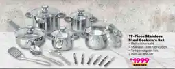 Game Stainless Steel Cookware Set offer
