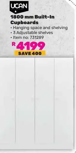Game UCAN Built-In Cupboards offer