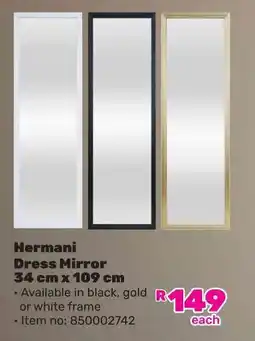 Game Hermani Dress Mirror offer