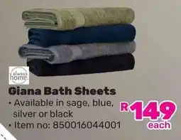 Game Always Home Giana Bath Sheets offer