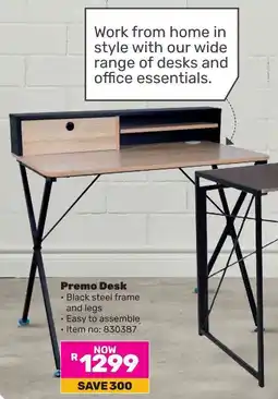 Game Premo Desk offer