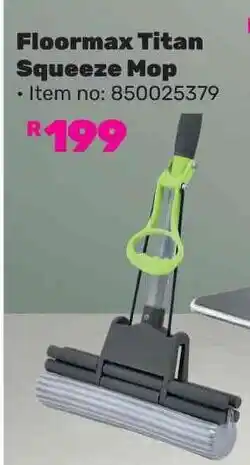 Game Floormax Titan Squeeze Mop offer