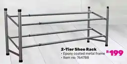 Game 2-Tier Shoe Rack offer