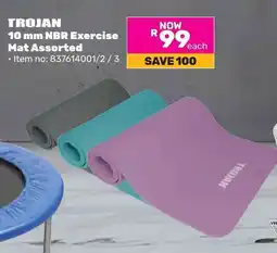Game TROJAN NBR Exercise Mat Assorted offer