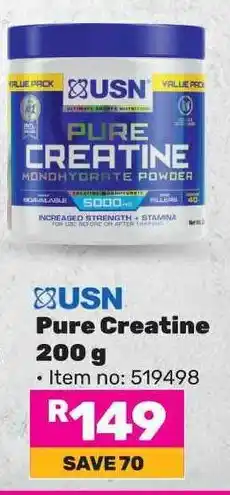 Game USN Pure Creatine offer