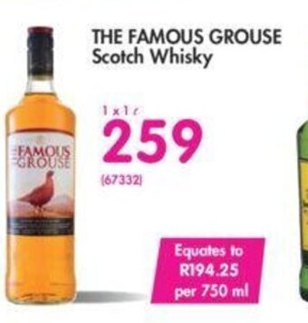 The Famous Grouse Scotch Whisky