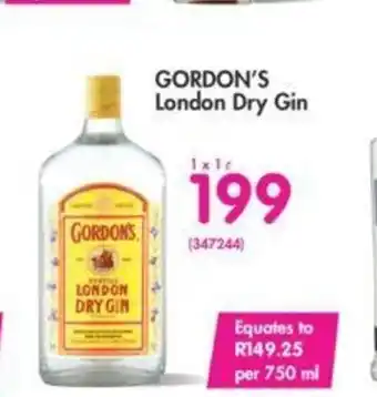 Makro Gordon's London Dry Gin 1L offer