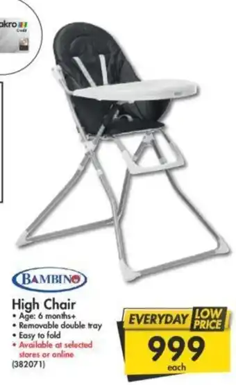 Makro Bambin High Chair offer