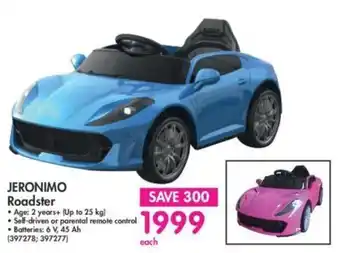 Makro Jeronimo Roadster offer