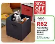Leroy Merlin Spaceo Paris 1 Polyester Box 31 x 31 x 31 81489912 offer
