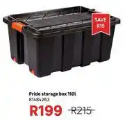 Leroy Merlin Pride 110L Storage Box 81484263 offer