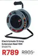 Leroy Merlin Electricmate 10 Amp Extension Reel 15M 81481774 offer