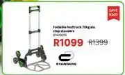 Leroy Merlin Standers 70Kg Foldable Hand Truck Aluminium Step 81470016 offer
