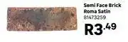 Leroy Merlin Semi Face Brick Roma Satin 81473259 offer