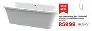 Reef Freestanding Bath Tub Skirted (White) W170cm x D80cm x H56cm 81474329