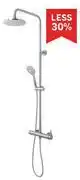 Bijiou Durance Shower Coloumn Wall Mount With Mixer (Satin) 81489886