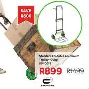 Leroy Merlin Standers 100Kg Foldable Aluminium Trolley 81470018 offer