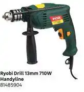 Leroy Merlin Ryobi Drill 13mm 710W Handyline 81485904-Each offer