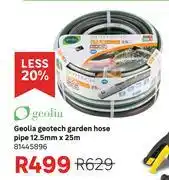 Leroy Merlin Geolia Geotech Garden Hose Pipe 12.5mm X 25m 81445896 offer