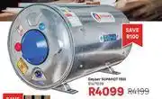 Leroy Merlin SUPAHOT 150Ltr Geyser 81471039 offer