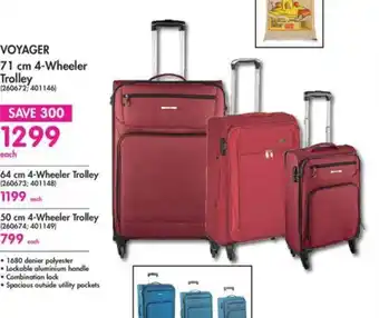 Makro Voyager 71cm 4-Wheeles Trolley offer
