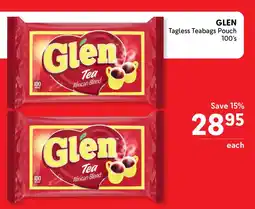 Makro GLEN Tagless Teabags Pouch offer