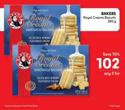 Makro BAKERS Royal Creams Biscuits offer