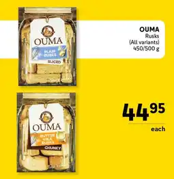 Makro OUMA Rusks offer