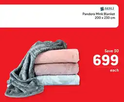 Makro SESLI Pandora Mink Blanket offer