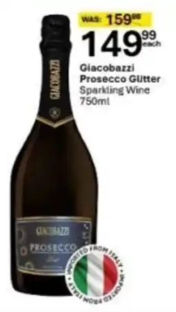 Liquor City Giacobazzi Prosecco Glitter Sparkling Wine offer