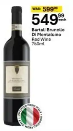 Liquor City Bartali Brunello Di Montalcino Red Wine offer