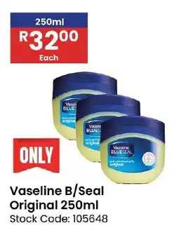 Africa Cash and Carry Vaseline B/Seal Original offer
